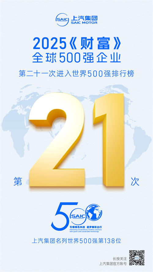 2025《财富》世界500强揭晓 华体网官方网站第21次上榜